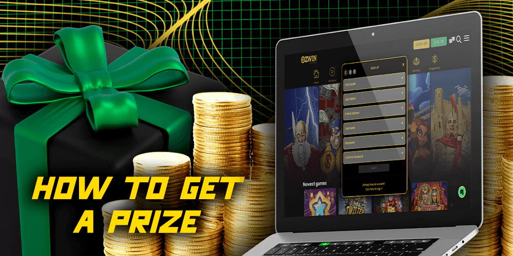How to get a prize at Ozwin Casino