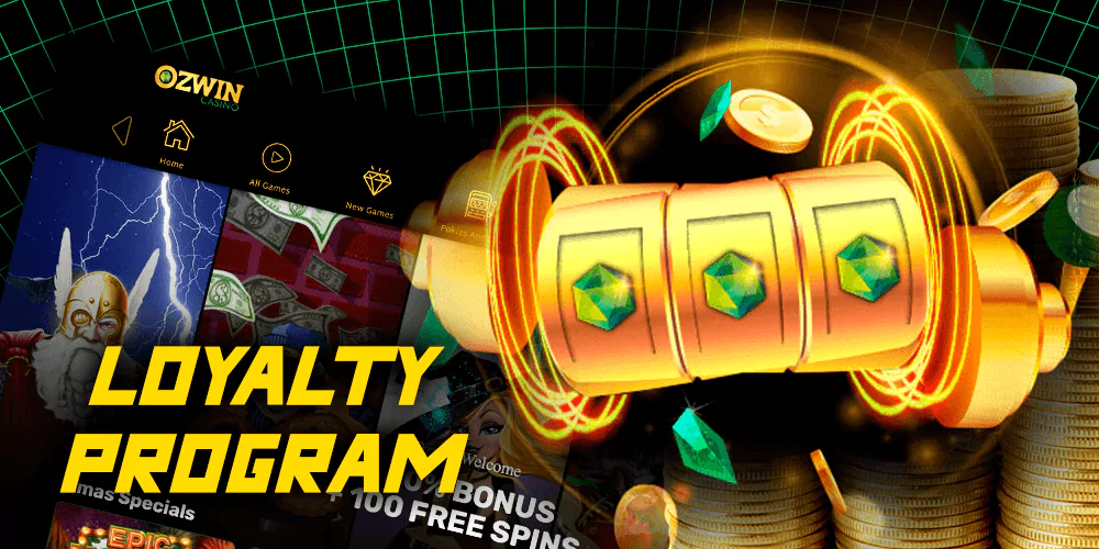 Ozwin Casino Loyality Program for clients