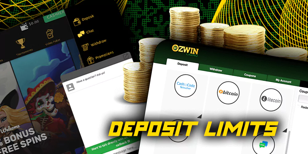 Deposit Limits at Ozwin Casino
