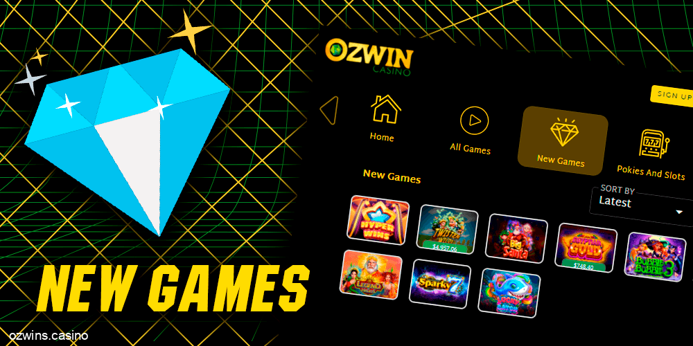 New Games at Ozwin Casino