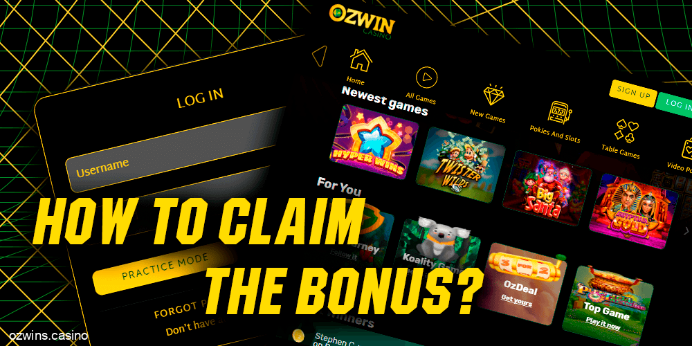 How to claim the bonus?